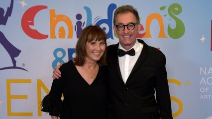 SpongeBob Tom Kenny and Jill Talley "1st Annual Children's & Family Emmy Awards" Purple Carpet in Los Angeles