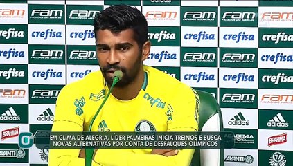 Líder, Palmeiras busca alternativas para desfalques olímpicos