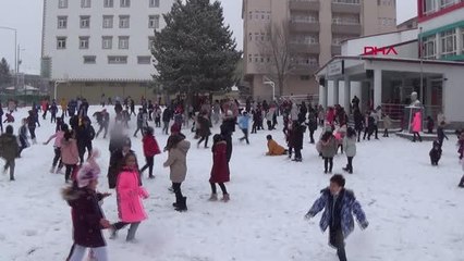 KARS VE ARDAHAN'DA KAR ETKİLİ OLDU