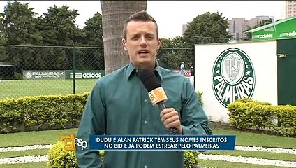 Dudu e Alan Patrick já podem estrear pelo Palmeiras