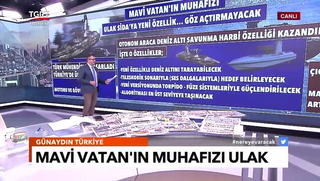 Türk Mühendisler Tasarladı! Mavi Vatan'ın Koruy...