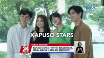 Kapuso stars at Tiktok influencers, sumalang sa 