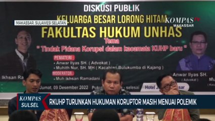 RKUHP Turunkan Hukuman Koruptor Masih Menuai Polemik