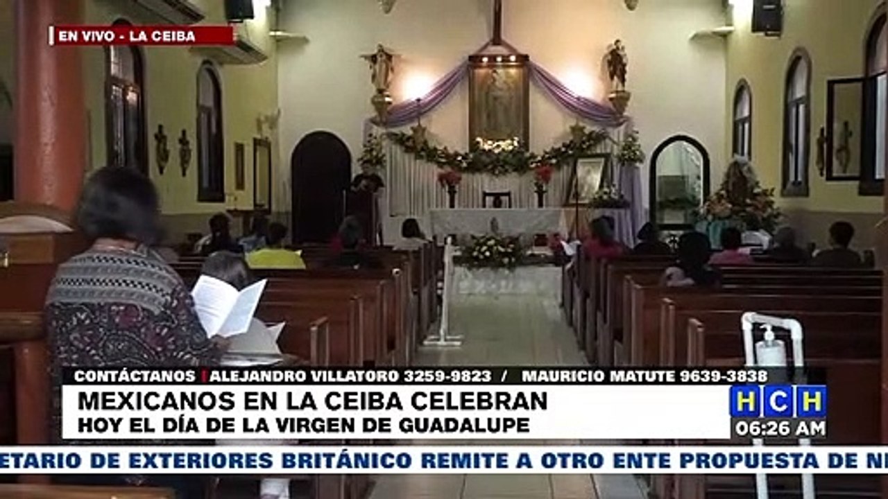 Católicos mexicanos residentes en Honduras cele...