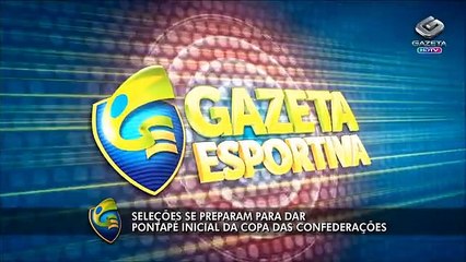 下载视频: Veja a chegada das seleções que disputarão a Copa das Confederações