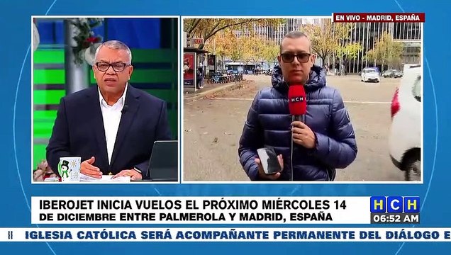 ¡Positivo! Este miércoles inician vuelos directos entre Madrid y Palmerola