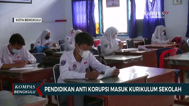 Pendidikan Anti Korupsi Masuk Kurikulum Sekolah