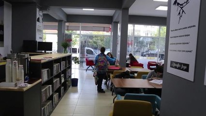 Efeler Belediyesi'nin Kitap Kafelerine Yoğun İlgi