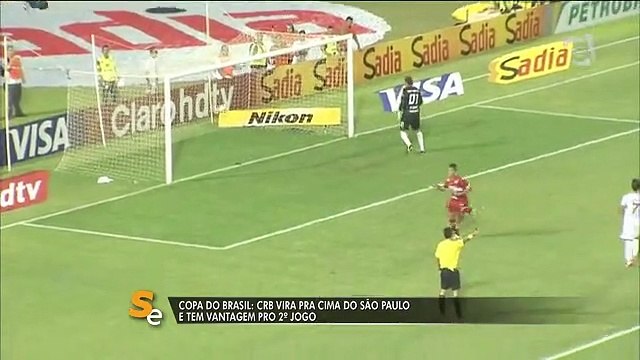 Em Alagoas, São Paulo leva virada do CRB pela Copa do Brasil