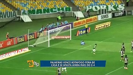 No Maracanã, Palmeiras vence Botafogo e se afasta do G-4