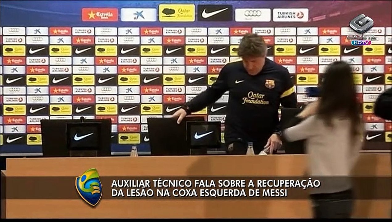 Auxiliar do Barcelona fala sobre recuperação de Messi e Mourinho, sobre futuro