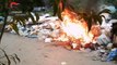Casaluce (CE) - Dà alle fiamme un cumulo di rifiuti sotto cavalcavia Asse Mediano: 58enne di Aversa incastrato da telecamere (12.12.22)
