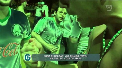 Clima de decisão! Vila Belmiro ferveu na final da Copa do Brasil