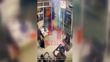 İsmailağa Cemati'ne bağlı dernek başkanının 'otopark basma' görüntüleri güvenlik kamerasına yansıdı