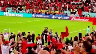 PEMAIN MAROKO SAMPAI MINTA MAAF Reaksi_Para_Pemain_Maroko_Saat_Lihat_Ronaldo_Menangis