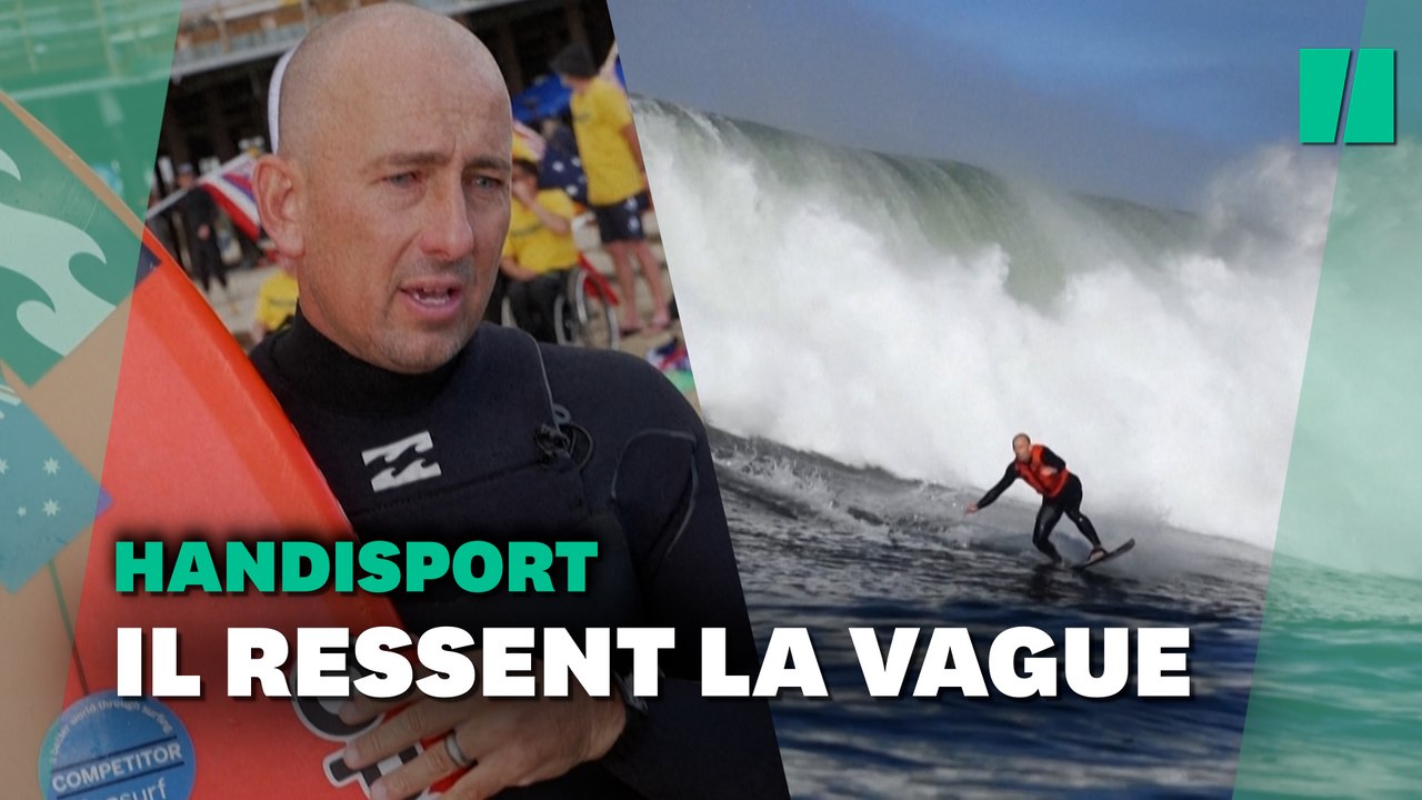 Ce surfeur non voyant prend les plus grosses vagues du monde