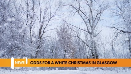 Glasgow headlines 12 December: Odds for a White Christmas in Glasgow