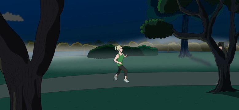 A Terrifying Morning Jog- Short Animated Creepy Story