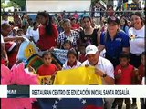 Rehabilitan Centro de Educación Inicial Santa Rosalía en Moroturo en el estado Lara