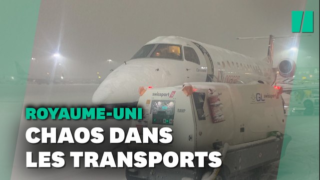 Royaume-Uni : les transports en plein chaos à cause de la neige et du gel