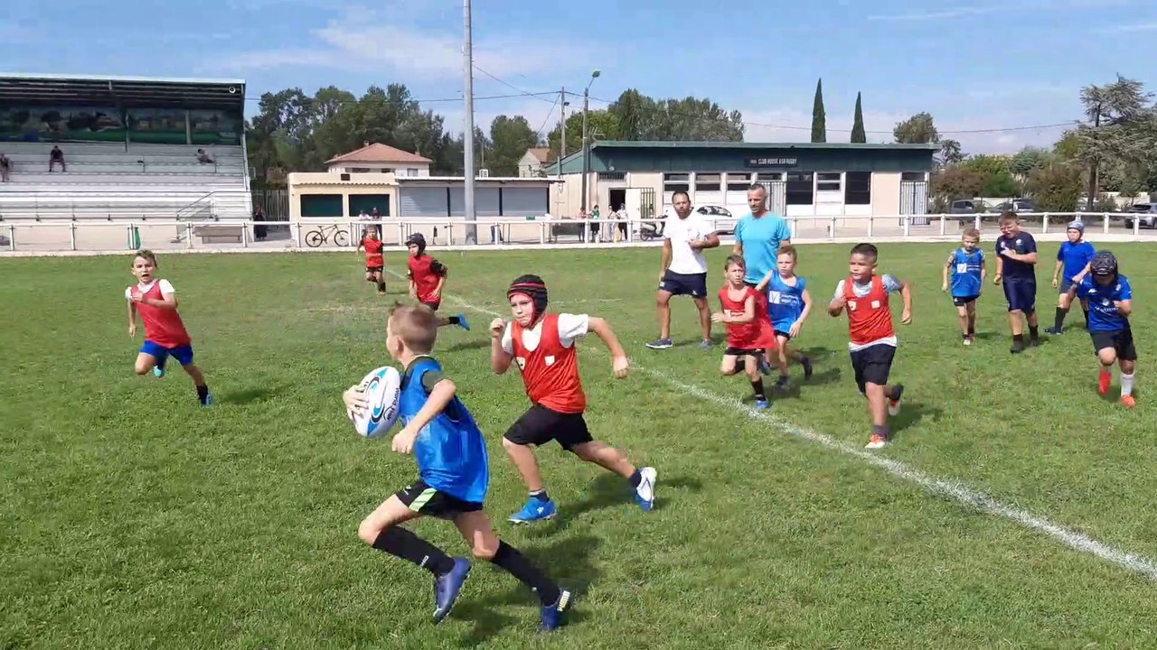 Rugby éducatif 7 contre 7
