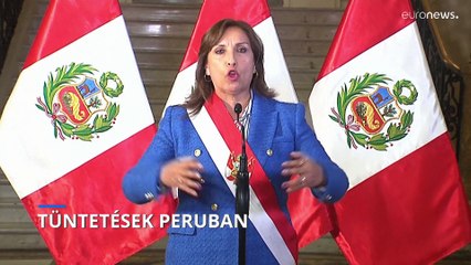 Egyre több a tüntető a perui utcákon a volt elnök eltávolítása után