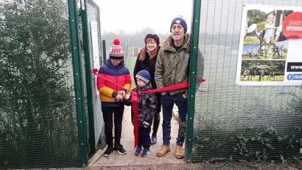 Frank Newbon's Outdoor Gym opens