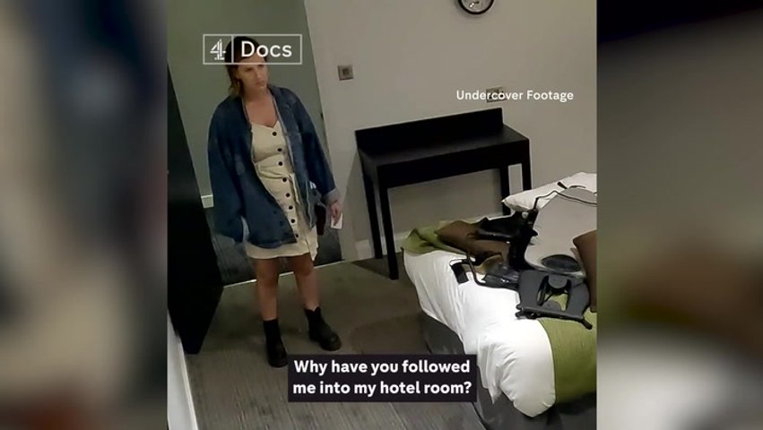 Undercover journalist pretending to be drunk followed to hotel by man in new documentary