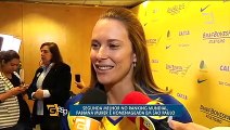 Segunda melhor no ranking mundial, Fabiana Murer é homenageada em São Paulo