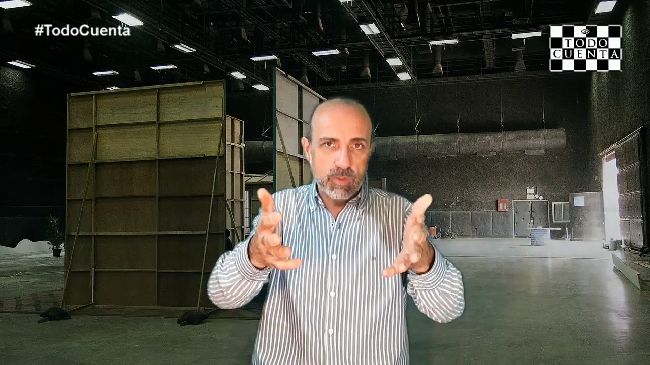 Promo de #TodoCuenta para las redes sociales improvisada por Mendoza en Maximo Estudio Producciones