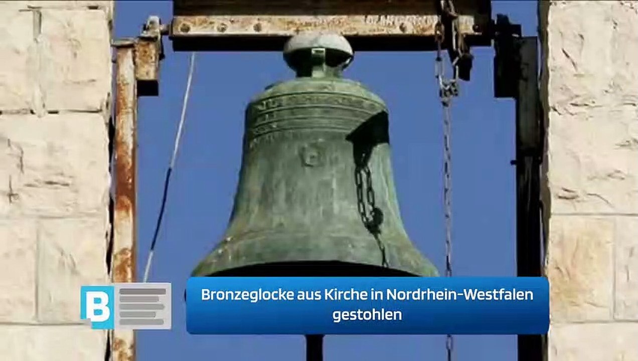 Bronzeglocke aus Kirche in Nordrhein-Westfalen gestohlen