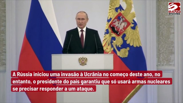 Vladimir Putin alega que ‘ameaça de guerra nuclear está aumentando’