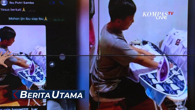 Yosua Hutabarat Bantu Setrika Baju Anak Sambo, Putri: Itu Pertama Kali!