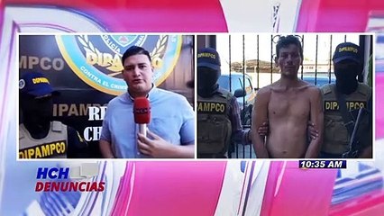 Con un arma y droga, detienen a "El Chele", presunto miembro "Los Pelones" en Choluteca