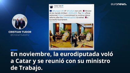 Así es Eva Kaili, la vicepresidenta de la Eurocámara acusada de corrupción