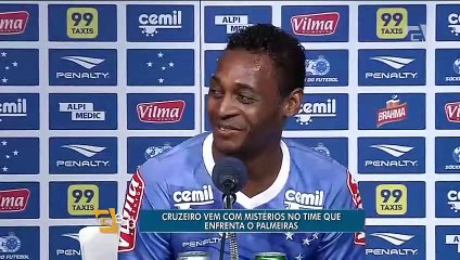Cruzeiro vem com mistérios no time que enfrenta o Palmeiras
