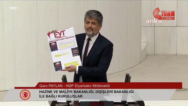 HDP'li Paylan'dan Bakan Nebati'ye: Tek rakibinin Cem Yılmaz olduğunu düşünüyorum; 'EYT mi, o ne' deyip kıkırdadı