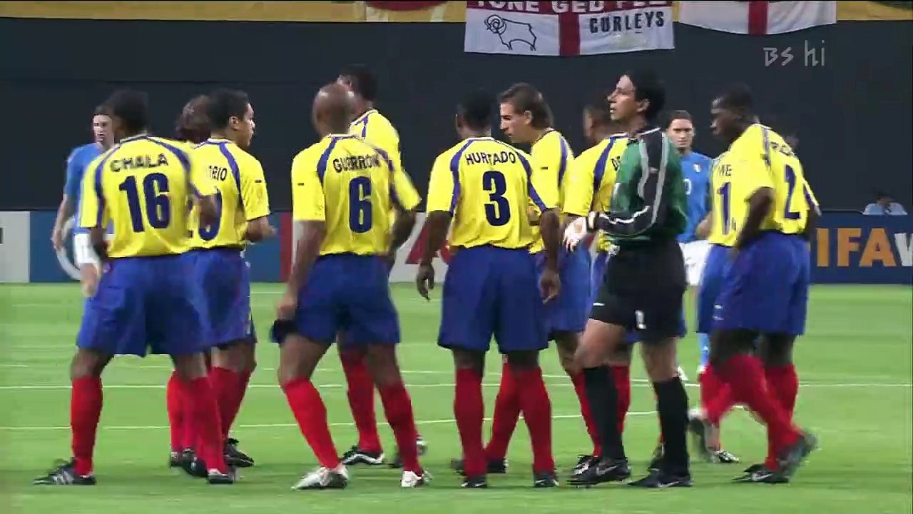 Italy vs Ecuador 2002 Full Extended Highlights 1080i HD Video