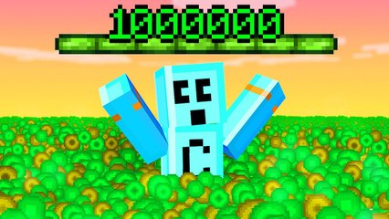 Minecraft but I have 1,000,000 XP
