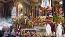 Cientos de fieles se reunieron para rendir honor a la Virgen de Guadalupe