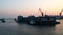 Çin'in Büyük Körfez Bölgesi'ndeki Mega Denizaltı Tünelinin İnşası Sürüyor