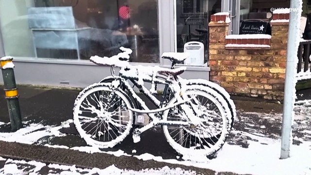 Neige et verglas dans le nord de l'Europe, pluies et inondations dans les Balkans