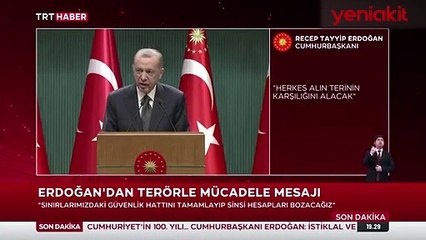 Başkan Erdoğan'dan enflasyon açıklaması: El uzatanları pişman ederiz