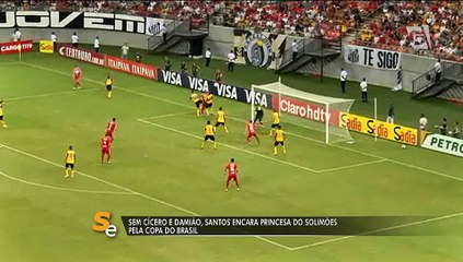 Com desfalques, Santos encara Princesa do Solimões na Copa do Brasil