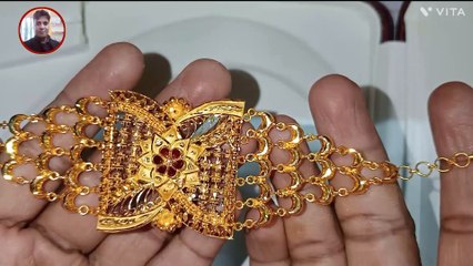 খুব সুন্দর ডিজাইনের মানতাসা, How to makeagold Mantasha, gold making,  gold Mantasha
