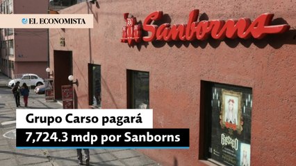 Grupo Carso Anuncia Compra de Sanborns por Hasta 7,724 MDP 💼