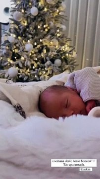 Filho mais novo de Núria Madruga