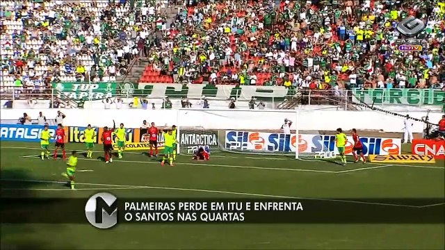 Assista aos melhores momentos de Ituano e Palmeiras