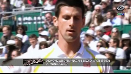 Djokovic encerra hegemonia de Nadal no Masters 1000 de Monte Carlo