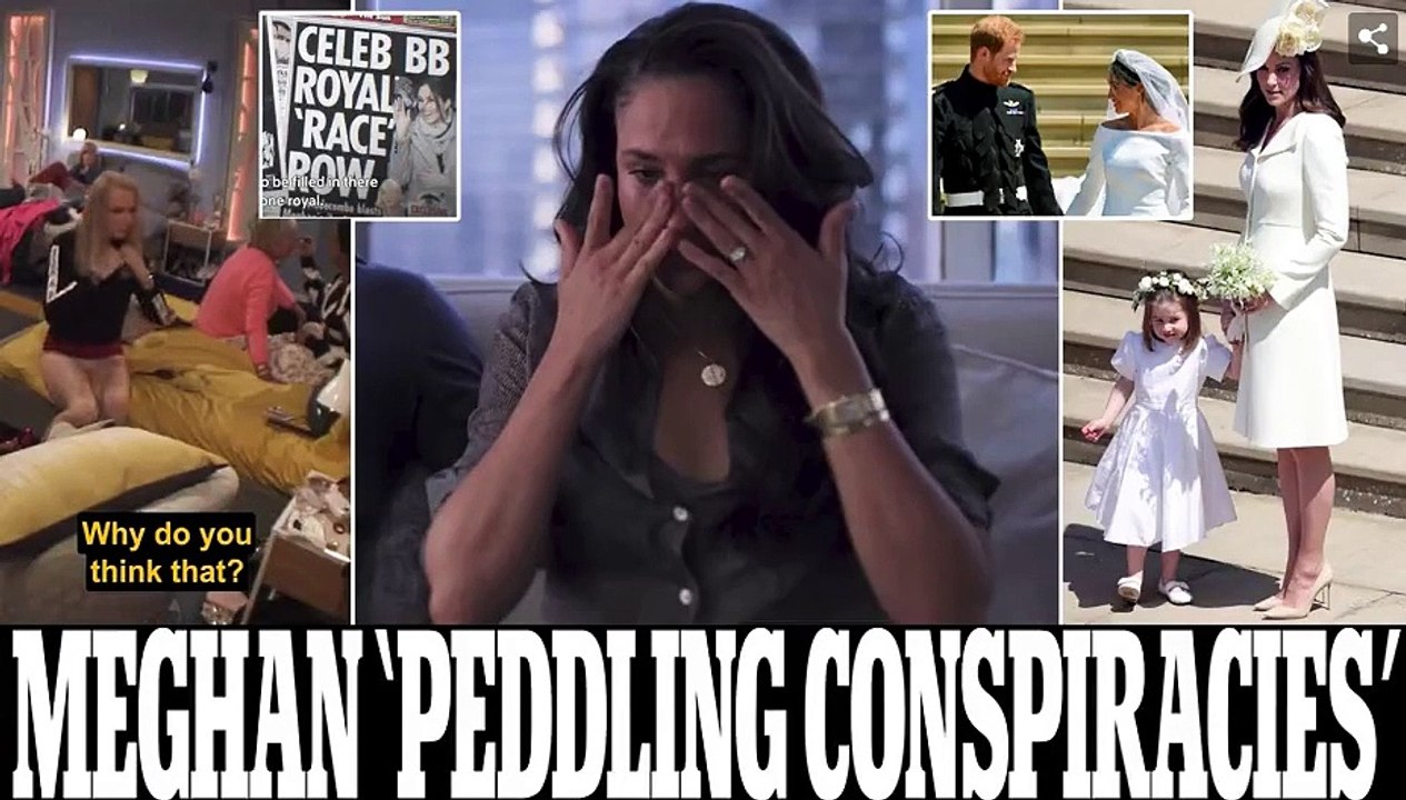 Meghan is accused of 'peddling conspiracy theories' by suggesting comments by Ann Widdecombe on Celebrity Big Brother were part of 'Palace leaks' to make the Duchess a 'scapegoat' - as Netflix show is branded 'revenge'